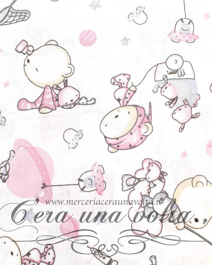 Tessuto per tende Little Rosa