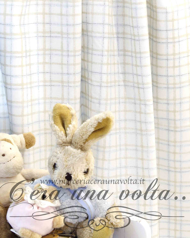 Tessuto per tende Tartan Baby heavenly