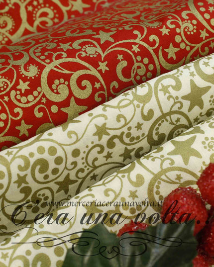 Tessuto in cotone Natale