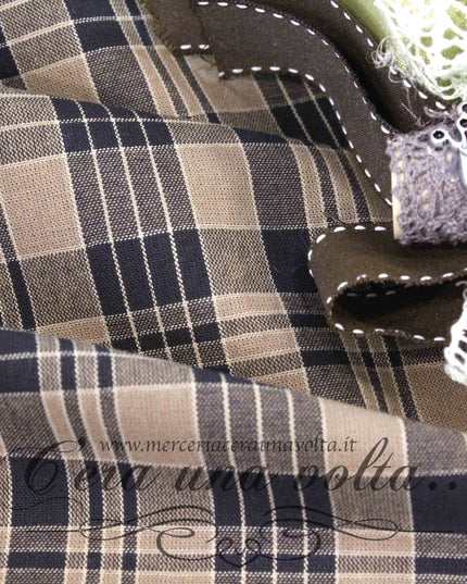 Tessuto Scozzese Tartan in flanella Acorn