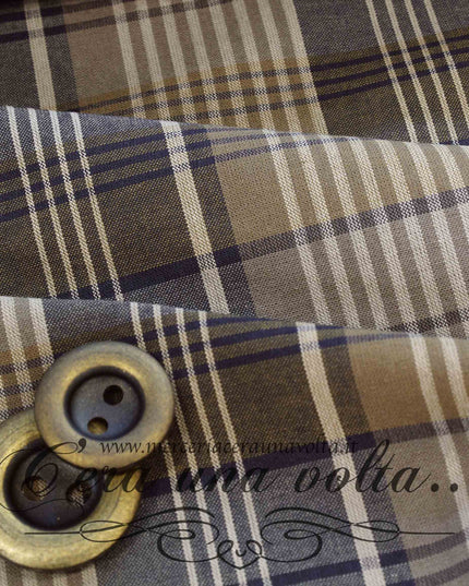 Tessuto Scozzese Tartan in flanella Land