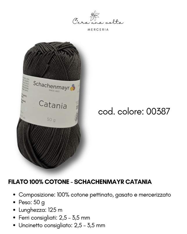 Filato 100% Cotone - Schachenmayr Catania