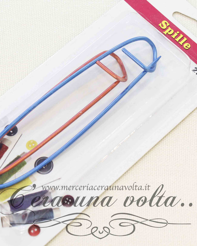 Set 2 pz Spilloni da balia colorati