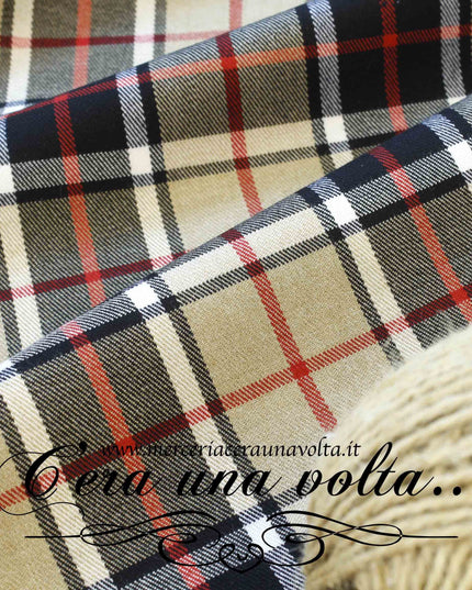 Tessuto Tartan