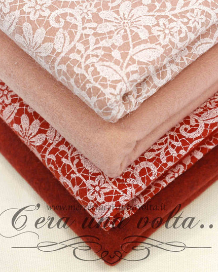 Set 16  fogli pannolenci Fantasia