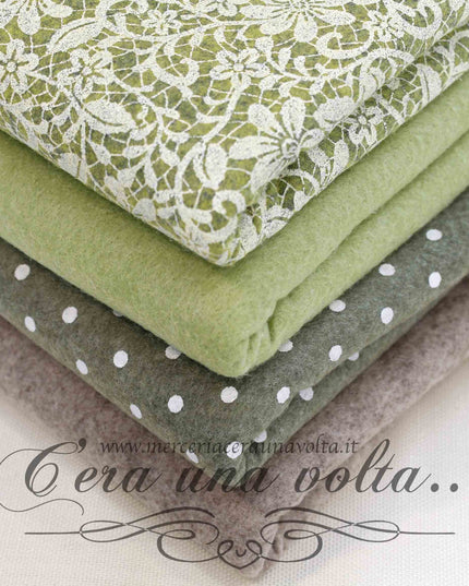 Set 16  fogli pannolenci Fantasia