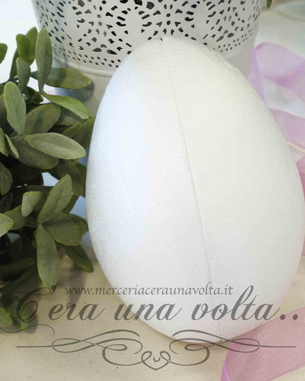 Uova di polistirolo cm 16