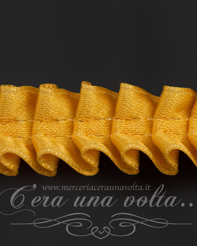 Nastro plissettato di raso