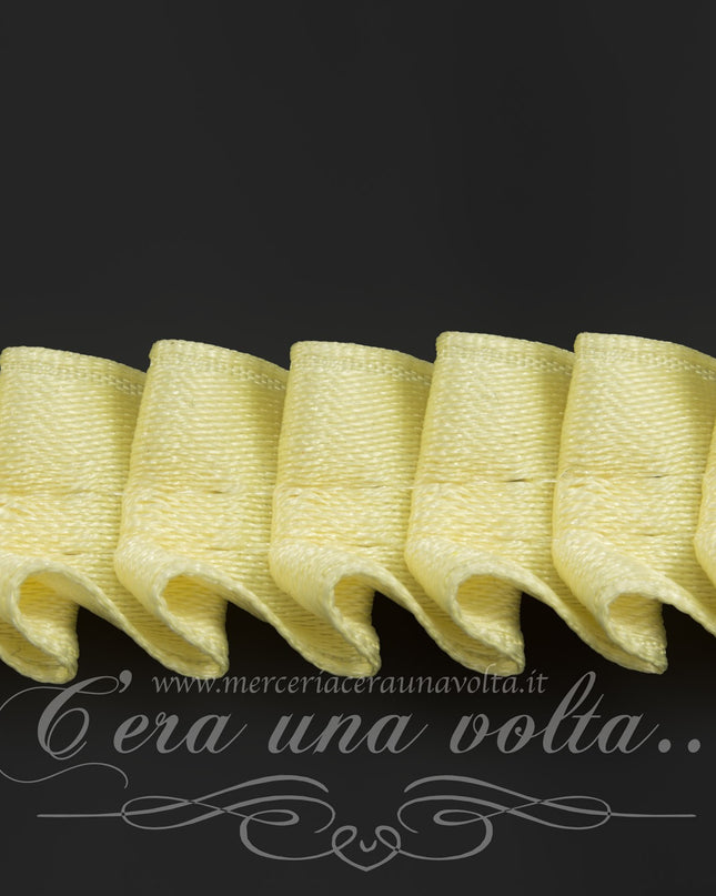 Nastro plissettato di raso