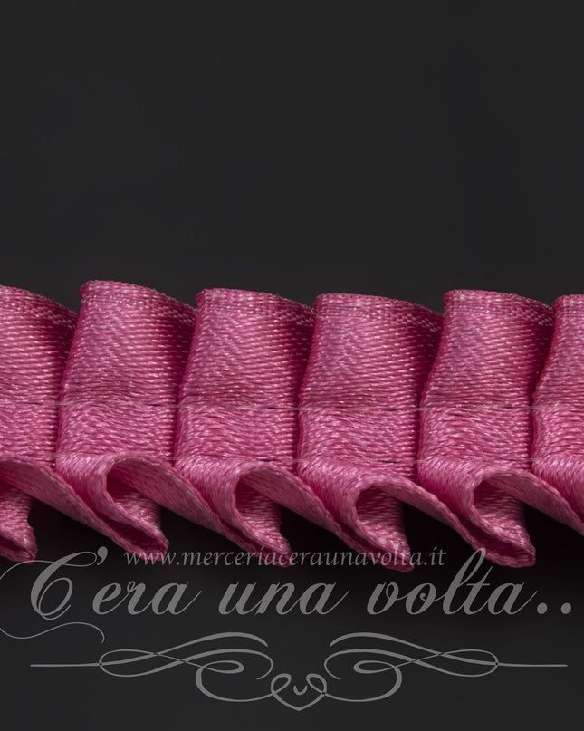 Nastro plissettato di raso