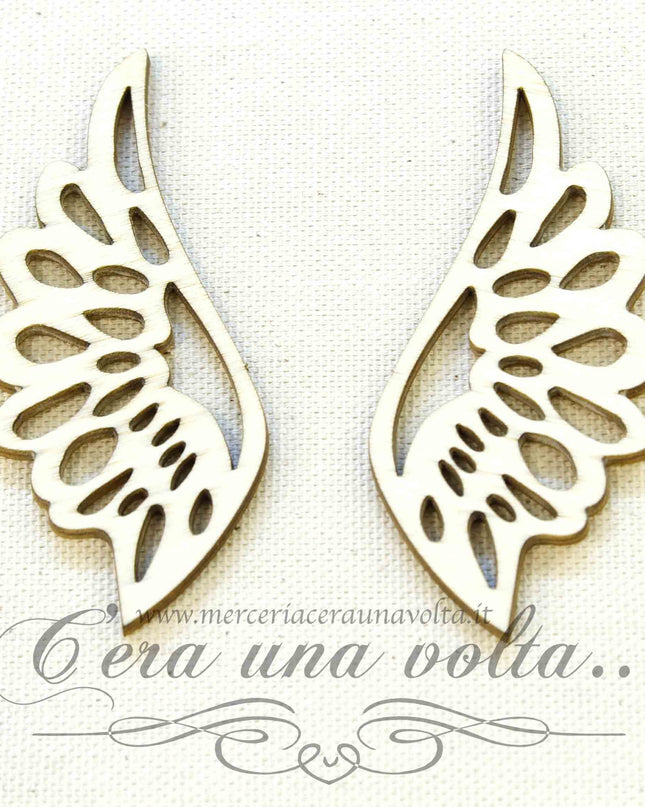 Coppia Ali serigrafate cm 6