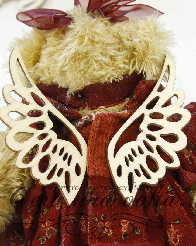 Coppia Ali serigrafate cm 7,5