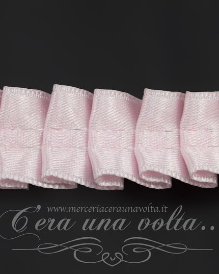 Nastro plissettato di raso