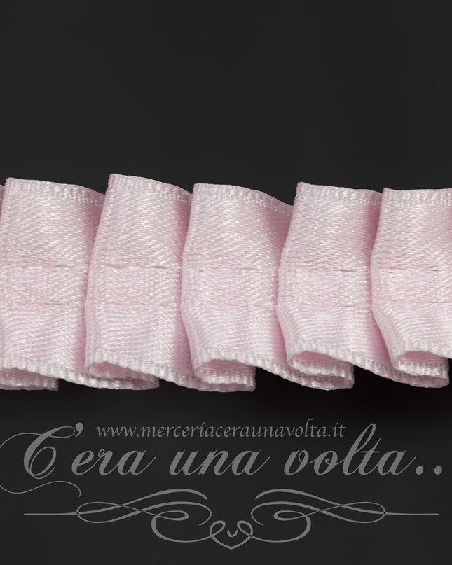 Nastro plissettato di raso