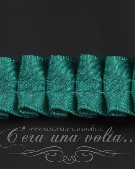 Nastro plissettato di raso