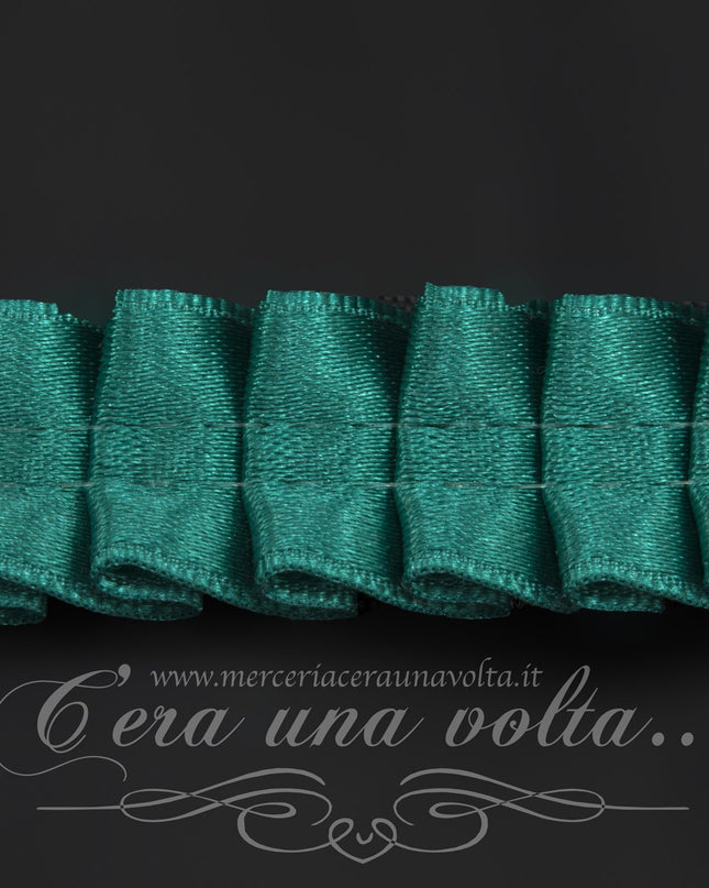 Nastro plissettato di raso