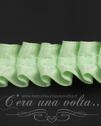 Nastro plissettato di raso