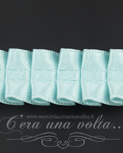 Nastro plissettato di raso