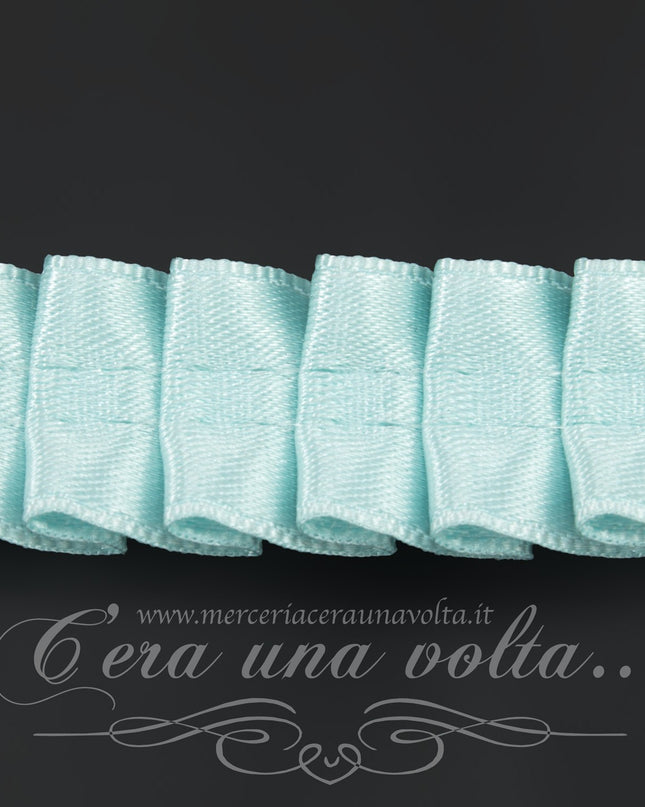 Nastro plissettato di raso