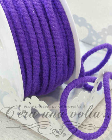 Cordone ritorto in cotone opaco