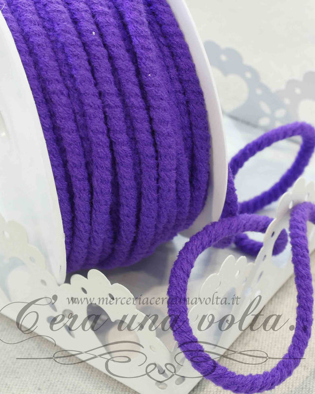 Cordone ritorto in cotone opaco