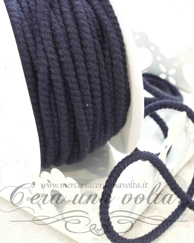 Cordone ritorto in cotone opaco