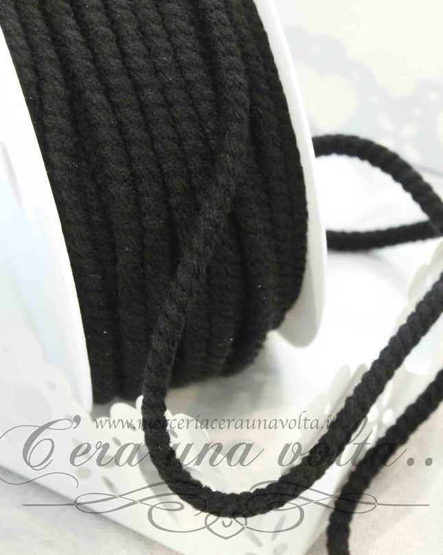 Cordone ritorto in cotone opaco