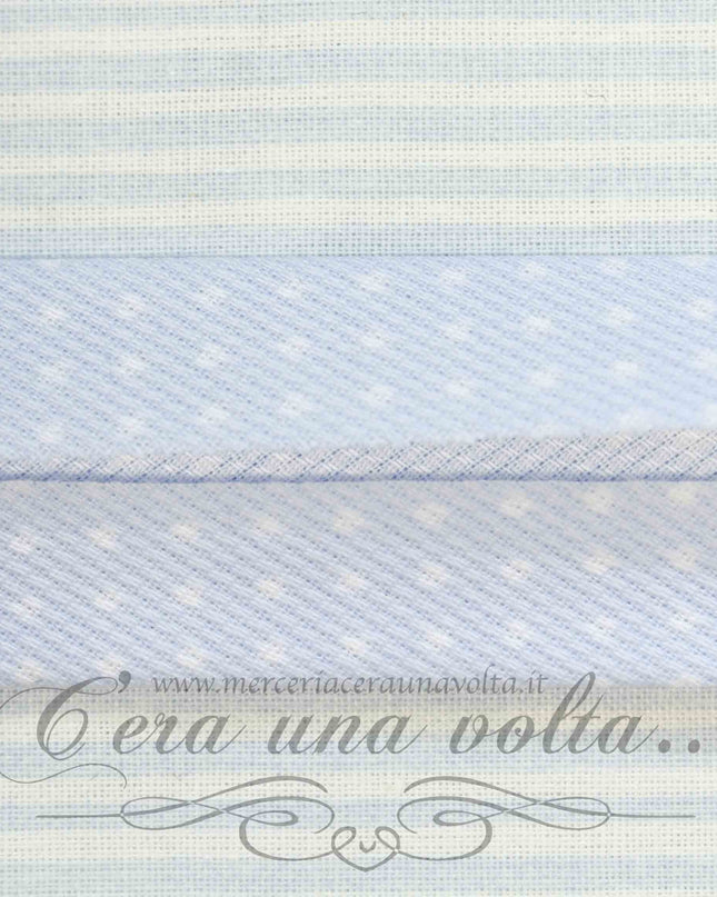 Sbieco in Cotone Piquet Pallini