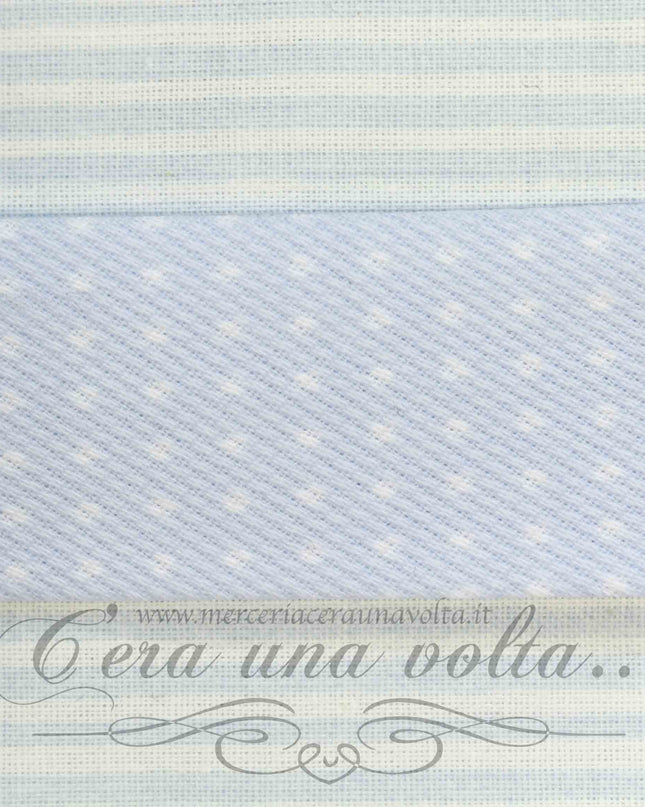 Sbieco in Cotone Piquet Pallini