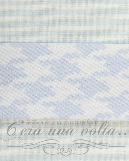 Sbieco in Cotone Piquet Pied de Poule