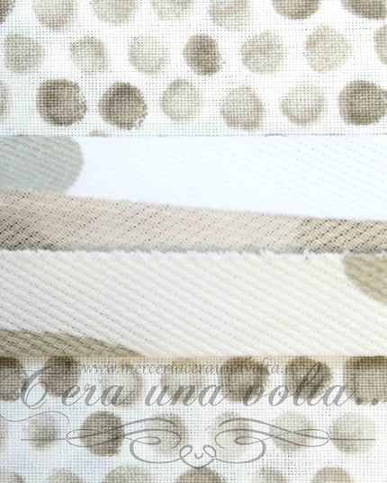 Sbieco in Cotone Piquet Cuori Tortora