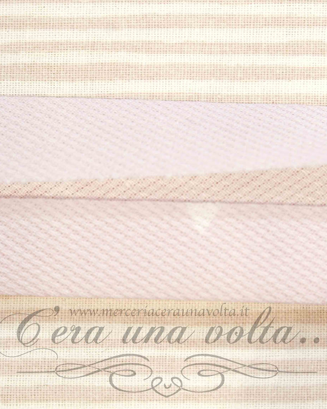 Sbieco in Cotone Piquet Stelle Rosa
