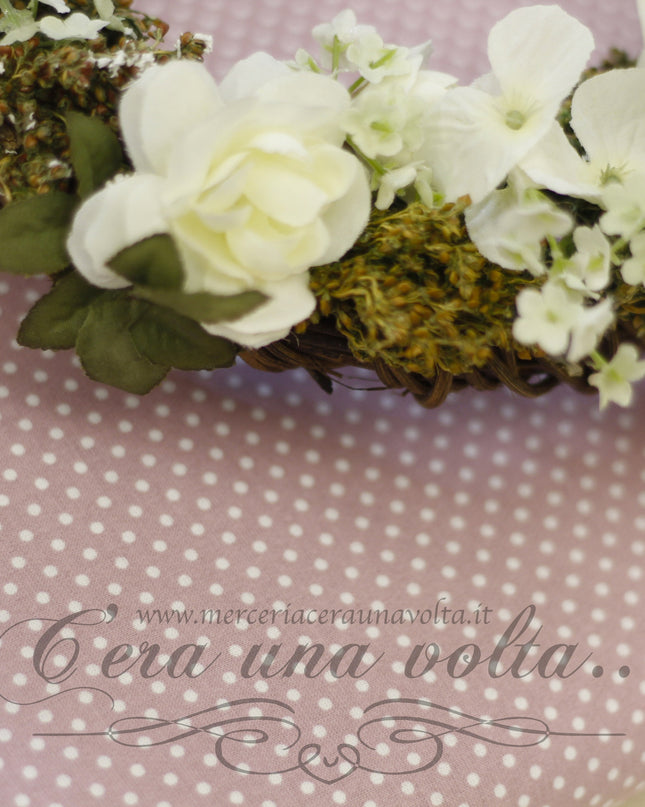 Tessuto provenzale a pois