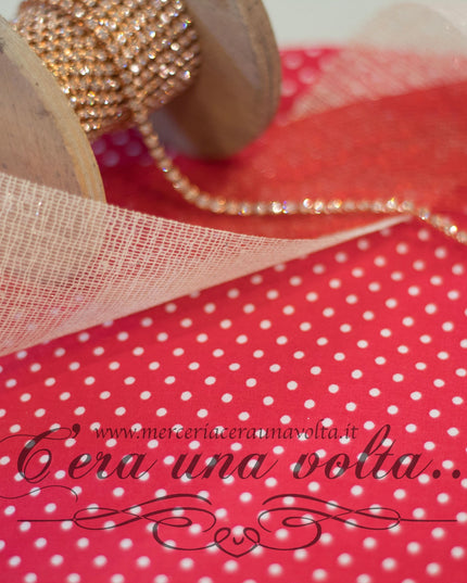 Tessuto provenzale a pois