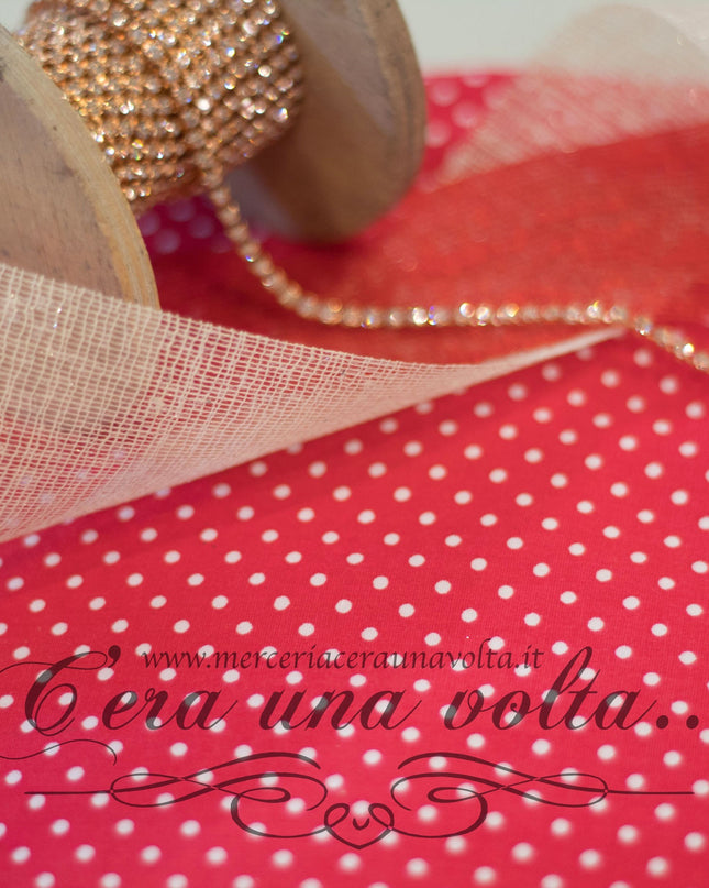 Tessuto provenzale a pois