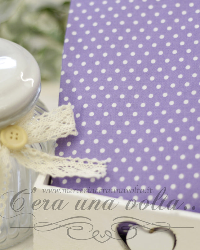 Tessuto provenzale a pois