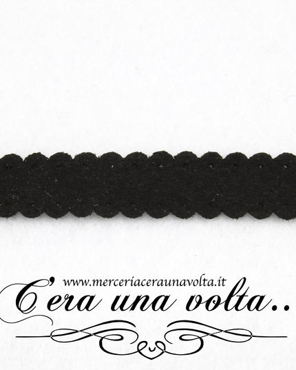 Fettuccia in alcantara