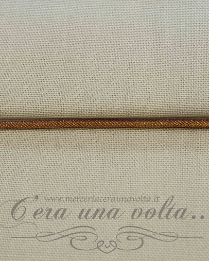 Cordone in lurex con fettuccia