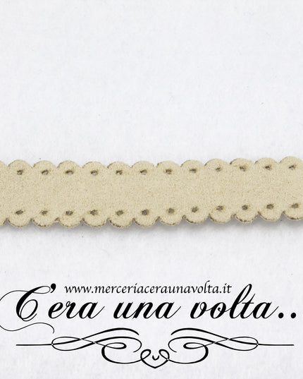 Fettuccia in alcantara