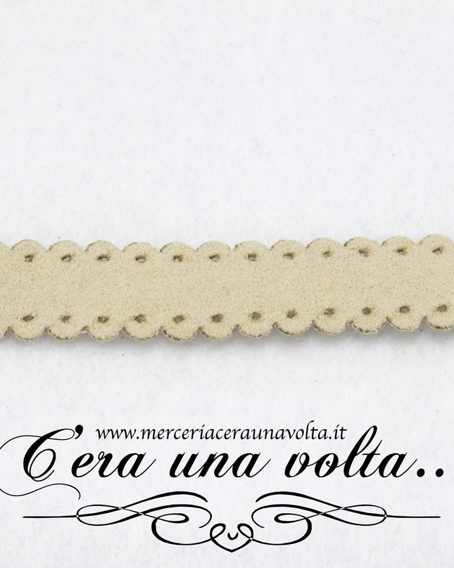 Fettuccia in alcantara
