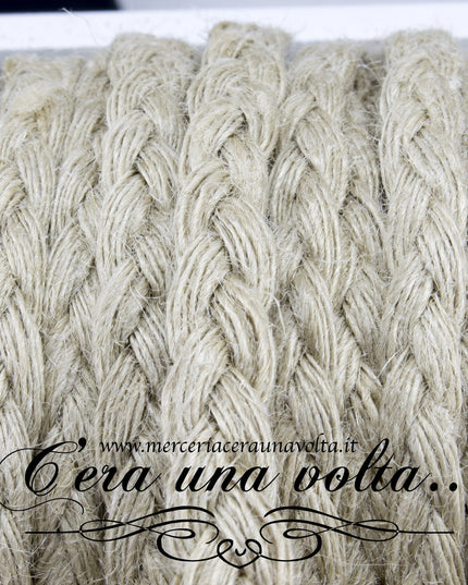 Passamaneria in lino treccia
