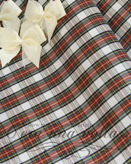Tessuto Scozzese Tartan Chiaro
