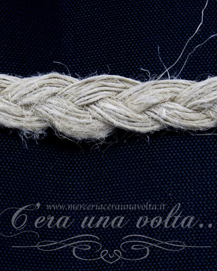 Passamaneria in lino treccia