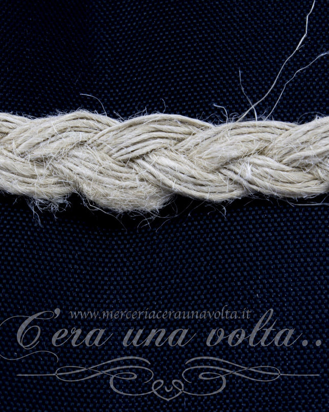 Passamaneria in lino treccia
