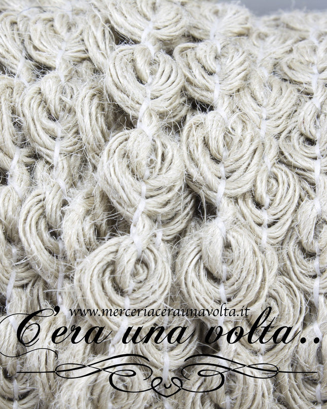 Passamaneria in lino rose