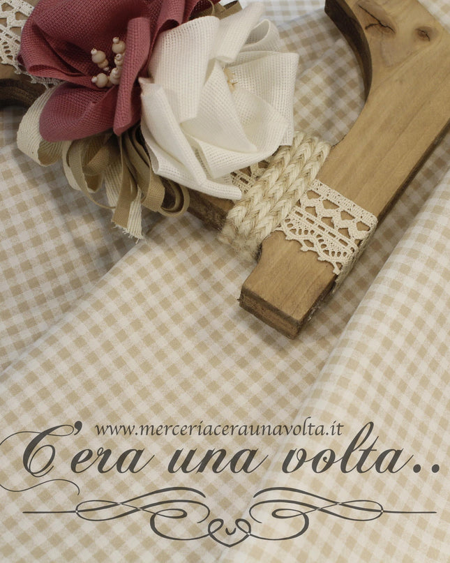 Tessuto Fantasia Vichy