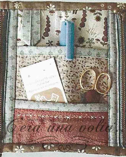 Cartamodello Quilting Tri-fold Mini Organiser