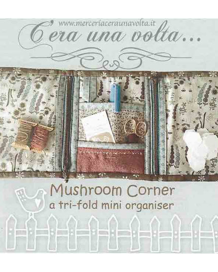 Cartamodello Quilting Tri-fold Mini Organiser