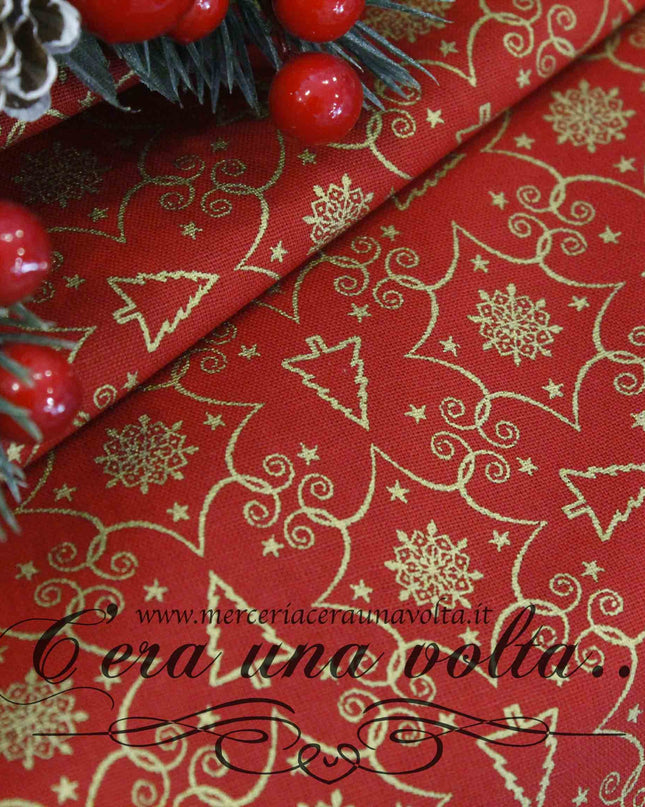 Tessuto in cotone Noel