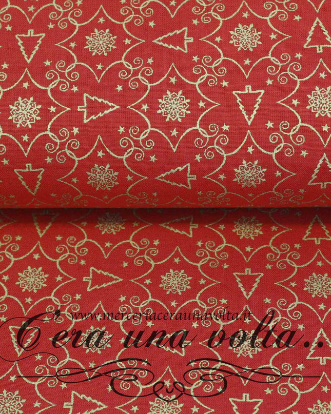 Tessuto in cotone Noel